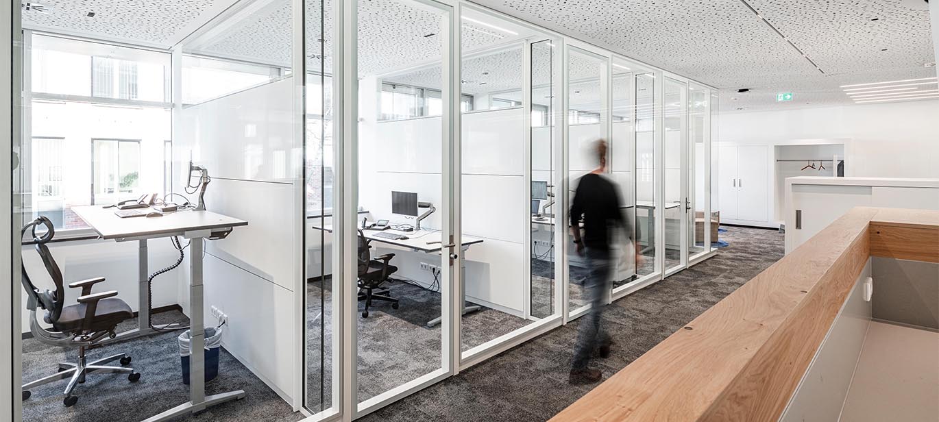 Bürotrennwandsystem