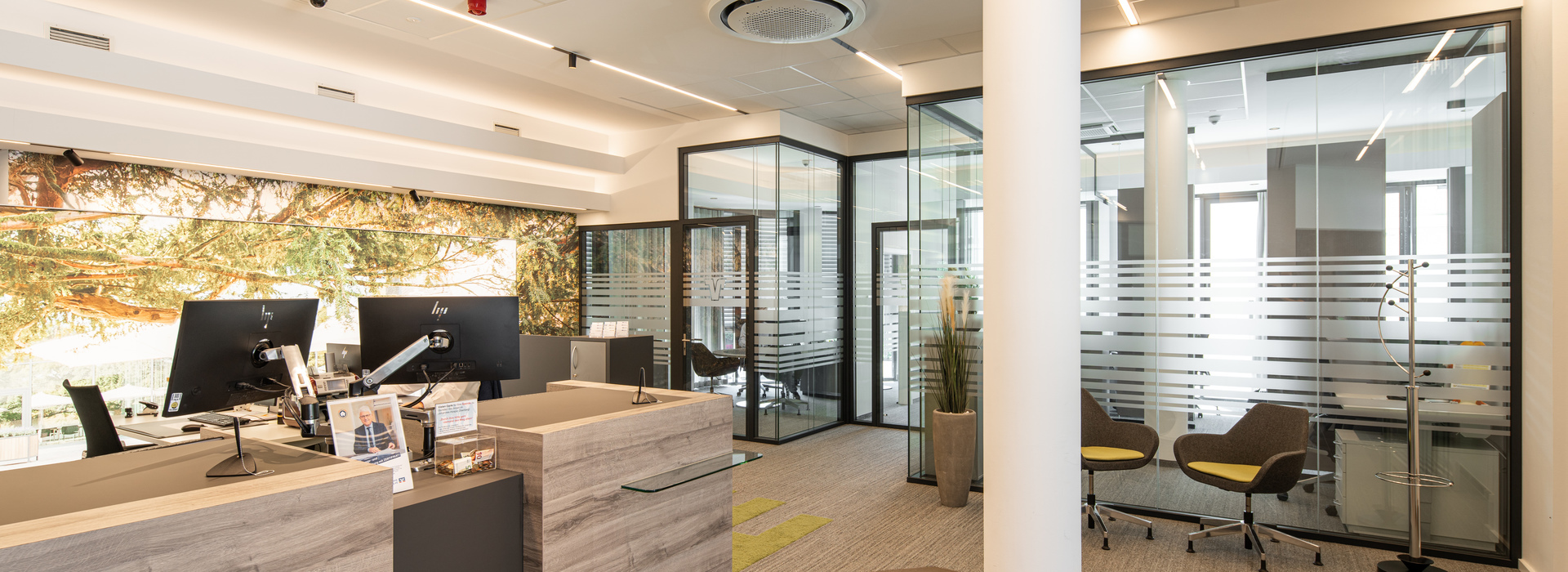 Modernisierung der Volksbank Hauptgeschäftsstelle in Wiehl